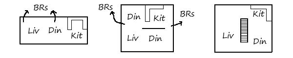 open floor plans